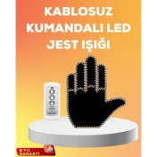 Resim Kompakt Tasarımlı LED Jest Işığı – Selam ve Teşekkür Modları 