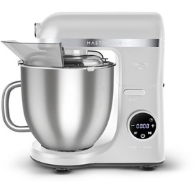 Resim Karaca Mastermaid Chef Ultra D2000W Dijital Ekranlı Hamur Yoğurma Makinesi Matte White 7L 