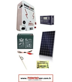 Resim Güneş Enerjili Ayı Domuz Kovucu Çit Sistemi - Domuz Ayı Teli 