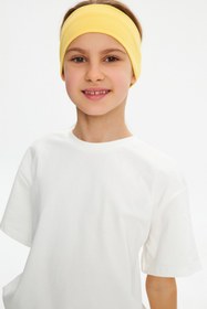 Resim Babygiz Kız %100 Pamuklu Penye T-shirt Bandana 2^li Takım -spor Rahat Best Of Koleksiyon 3 