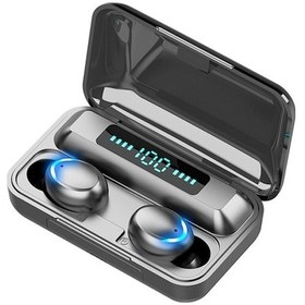 Resim F9-5 Bluetooth 5.1 Kulaklık: Led Pil Göstergesi, Dokunmatik Kontrol, Hd Mikrofon Ve Taşınabilir Şarj Cihazı Özelliği Model: F9-5 Model: F9-5 