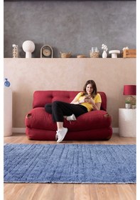 Resim Good Night New Megano 140cm Katlanır Koltuk & Yer Yatağı 7 Renk Bordo 