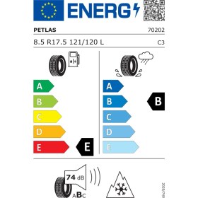 Resim Petlas 8.5 R17.5 TL 121/120L RZ300 Kamyonet Çeker Lastiği (Üretim Tarihi:2025) 