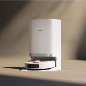 Resim Xiaomi Robot Vacuum Plus Beyaz 6000 PA Emiş Gücü- Kristal Kolye HEDİYELİ 