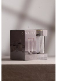 Resim Rakle Star 4'lü Meşrubat Bardağı Seti 380 Cc Renkli 