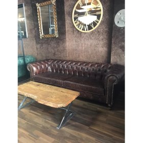 Resim 3A Mobilya 3A Brown Old Navy Chesterfield 
