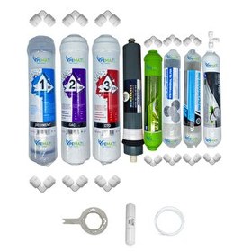 Resim Pemax Water Solutions Kapalı Kasa Su Arıtma Cihaz STD 8'li Platinium Mebran Alkali-Şeffaf Mineral-Detox-Gümüş İyon Tat 