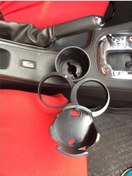 Resim Çok Fonksiyonlu Bardaklık Küllük Geçmeli Siyah 