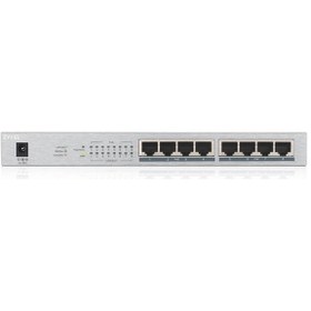 Resim Zyxel Gs1008hp, 8 Port, Gigabit, Poe 60w, Yönetilemez, Masaüstü Switch 