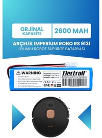 Resim Arçelik Imperium Robo Rs 9131 Uyumlu Batarya 2600mah Pil 