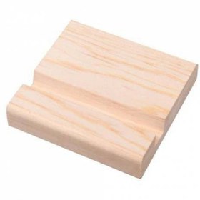 Resim BURACK Ahşap Telefon Tutucu, Telefon Standı, Cep Telefon Standı 