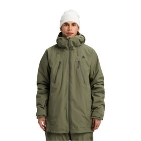 Resim Burton Reserve 2L 3-in-1 Jacket Erkek Yeşil Snowboard Ceketi 