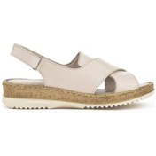 Resim Ziya, Kadın Hakiki Deri Sandalet 1511051z036 Gri 1511051z036 011 Gri 