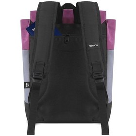 Resim Mack Mce-1303 14.1" Zen Eco Günlük Sırt Çantası Bordo Gri 