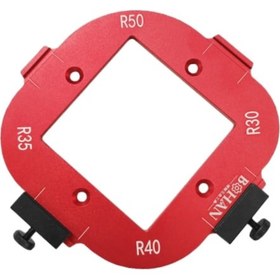 Resim Suntek Kesme Makinesi 30 50r Için Köşe Yarıçapı Jig 