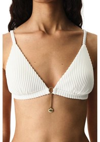 Resim Penti Beyaz Kea Triangle Fit Bikini Üstü 