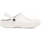 Resim Crocs Baya Lıned Unısex Terlik 205969-11h 205969-11h Beyaz Beyaz 