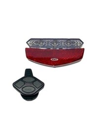 Resim Bisiklet Arka Stop Sağ Sol Sinyal Lambası Led Xc Pil Dahi Siyah 