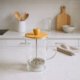 Resim UltraMint 600ML French Press ile Kahvenizi Kolayca Hazırlayın 
