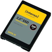 Resim Intenso 500gb Performance 3814450 550mb--500mb-s 2.5" Sata 3 Ssd 