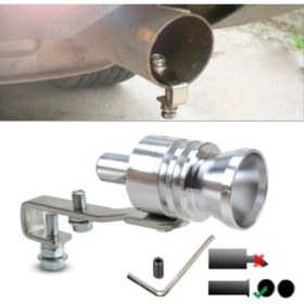 Resim Islık Egzoz Ses Aparatı Her Araca Uygun Turbo Sesi (1ADET) BKU45 