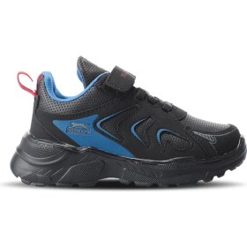 Resim Slazenger KANEVA I Erkek Çocuk Sneaker Koşu & Yürüyüş Ayakkabısı Siyah / Siyah 