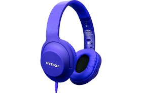 Resim Hytech HY-K19 REMINOR Mavi 3,5mm Harici Kablolu PC&Telefon Mikrofonlu Kulaklık 