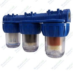 Resim Daire Tipi Üçlü Su Arıtma Cihazı 3 Filtreli 483666844 