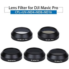 Resim Djı Mavic Pro Gimbal Lens Filtre Set Nd4-nd8-nd16-uv-cpl/hd 