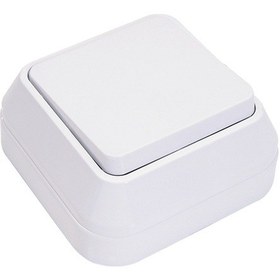 Resim Makel Sıva Üstü Beyaz Anahtar 