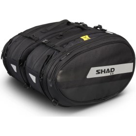 Resim Shad Sl58 Yan Kumaş Çanta Takım 29+29 Litre Shad X0sl58 Siyah 