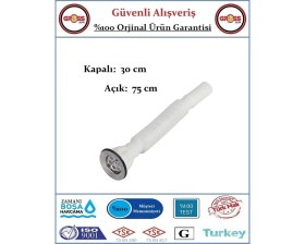 Resim Lavabo Gider Sifonu Körüklü 