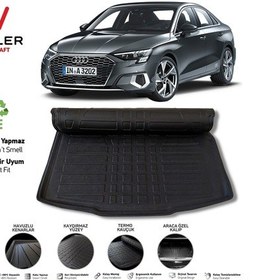 Resim Audi A3 Sedan Bagaj Havuzu 2021 Sonrası 3D Wöller Ultraflex 