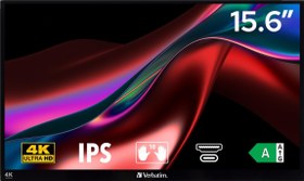 Resim PMT-15-4K 15.6" 60Hz 6Ms HDMI+USB-C HDR UHD FreeSync IPS Taşınabilir Dokunmatik Monitör 
