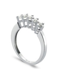 Resim 0.50 Ct Beştaş Pırlanta Yüzük 14 Ayar 