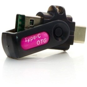 Resim DNR Bilişim Type-c Kart Okuyucu Dönüştürücü Telefon Oppo/redmi/mi Sd Otg Kart Okuyucu 