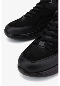 Resim Valmenti Erkek Hakiki Deri Siyah Sneakers & Spor Ayakkabı 298 3174-5018 Erk Ayk Sk25-26 Syh Mat/syh Dnt Siyah 
