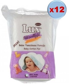 Resim LUX Bebek Temizleme Pamuğu 720 Adet (12Pk*60) 