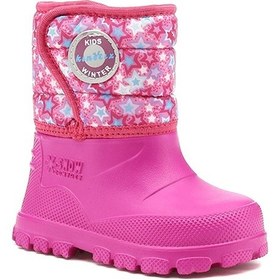 Resim Kinetix Shorpy Çocuk İçi Kürklü Cırtlı Kısa Bot Pembe 