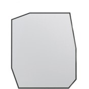 Resim Quartz Siyah Banyo Aynası 