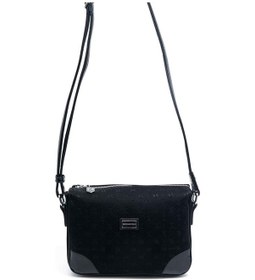 Resim Çapraz Çanta Kadın Silver Polo 784-46060 Sılver Polo Çapraz Bayan Çantası M158 Siyah-rugan Siyah Siyah 