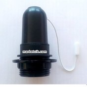 Resim Siyah İp Anahtarlı E27 Duy Dekoratif Şişe ve Masa Lambası Duylar 