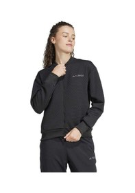 Resim Adidas Terrex Xploric Kadın Siyah Yuvarlak Yaka Ceket Siyah 