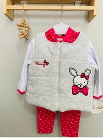Resim asyavital Kız Bebek Şişme Yelekli Takım 3'lü 