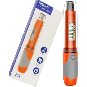 Resim Elitech RC-51H Sıcaklık ve Nem Kayıt Cihazı Datalogger, 32.000 Hafıza Kapasiteli USB 