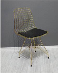 Resim ALTAN HOME Gold Metal Sandalye 