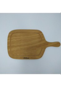 Resim Ahşap Saplı Kesme Tahtası 22X40 Ahşap 