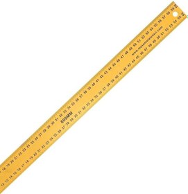 Resim Sarı Marangoz Gönye 60 Cm Dayanıklı Ve Milimetrik Çalışma Özelliği 