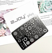 Resim 9.5x14.5 Cm Büyük Boy Nail Art Damgalama Plakası Yaprak Çiçek Geometrik Tasarımlar Nail Art Şablonu Graffiti Lehçe Baskı Şablonları Ordu Yeşil Rubine 