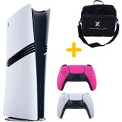 Resim Sony Playstation 5 - Pro 2 TB Oyun Konsolu (CFI-7021 Avrupa) - Çift Kol- (Pembe) 
